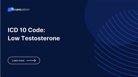 icd 10 cm code for low testosterone|ICD